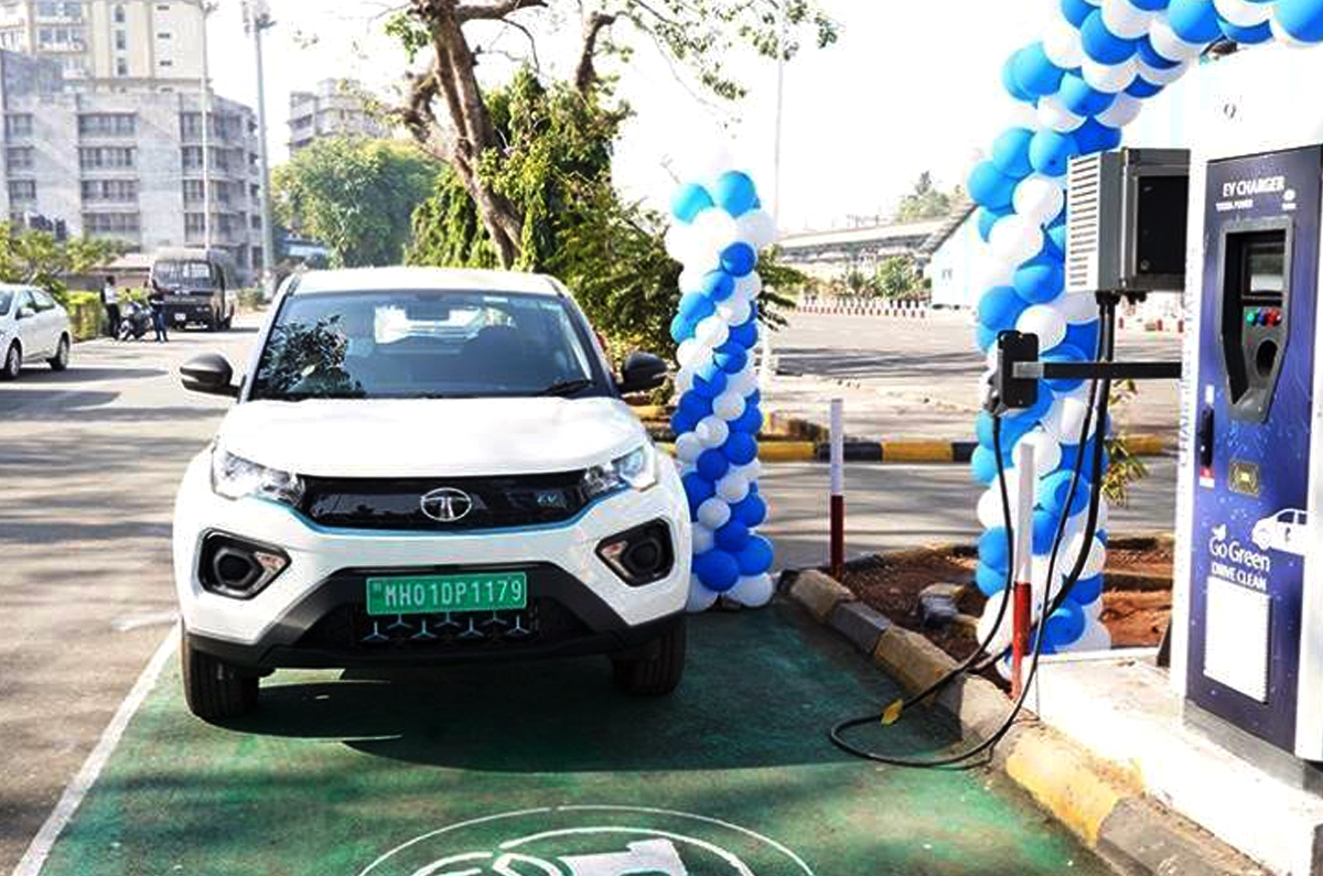 Tata motors deals electric charging station